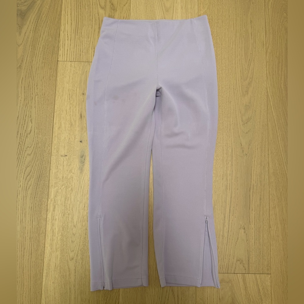 lululemon athletica Lilac Ribbed Boot Cut Pants